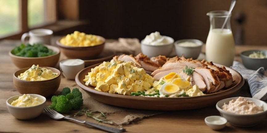 Proteínas no café da manhã